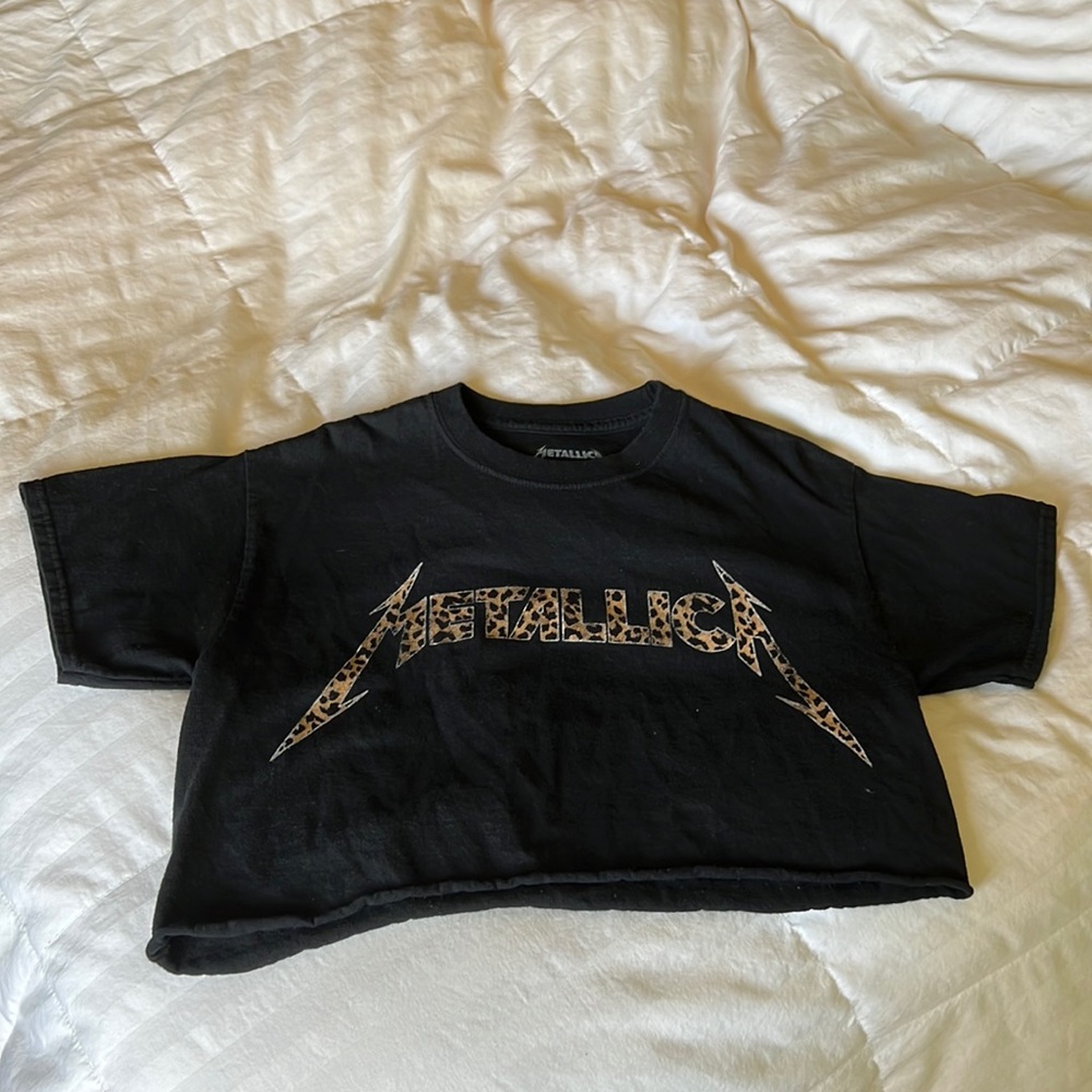Metallica Crop Top.